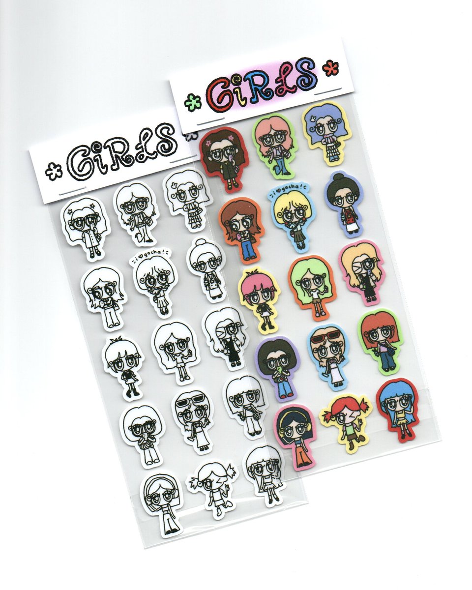 deokuden's tweet photo. asked girlies on ig to send their outfit pics so i can doodle them…

then i made them into sticker sheets! 👩🏻‍🤝‍👩🏼⭐️ https://t.co/LxUyQmP1G2