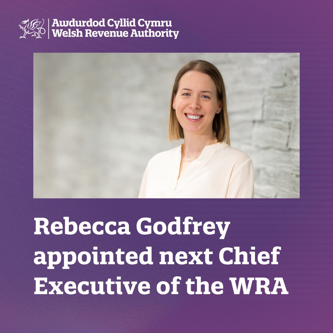 Rebecca Godfrey has been appointed as our permanent Chief Executive following a competitive recruitment process led by the Welsh Government. 

Rebecca has been Interim CEO since May and was part of our founding team in 2017.

Read more: gov.wales/new-welsh-reve…
