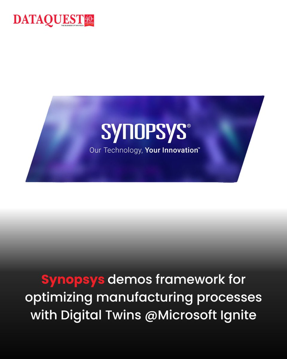 dataquestindia's tweet image. Featuring @nvidia  Omniverse libraries, NVIDIA CUDA-X libraries, @Microsoft  Azure, and accelerated Synopsys physics, it has demonstrated ability to expand the accessibility of simulation-driven insight

Read more: dqindia.com/esdm/synopsys-…

#Dataquest #synopsys #microsoft #digital
