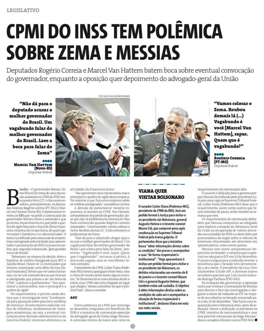 RogerioCorreia_'s tweet image. Bolsonaro abriu o consignado para BPC e Auxílio Brasil. Só 12 instituições receberam autorização. Uma delas é a Zema Financeira, empresa herdada pelo governador.

Quero que Zema explique na #CPMIdoINSS os possíveis conflitos de interesse, favorecimento indevido, tráfico de…
