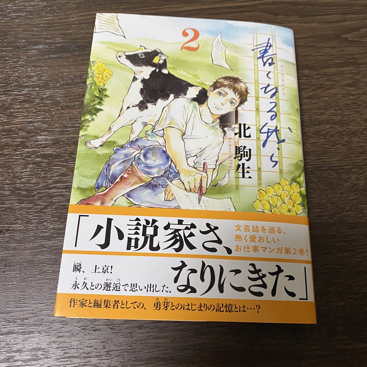 『本なら売るほど』と同じくらいわたしの中では大ヒットしている『 #書くなる我ら 』ついに２巻が出たので読みました。弱っていたときに読んだからいつも以上にべそべそ泣きながらでたいへん。「置いてけぼりにされた子がいるでしょう」から「わたしもおなかがすいてたね」にすごく胸が熱くなりました