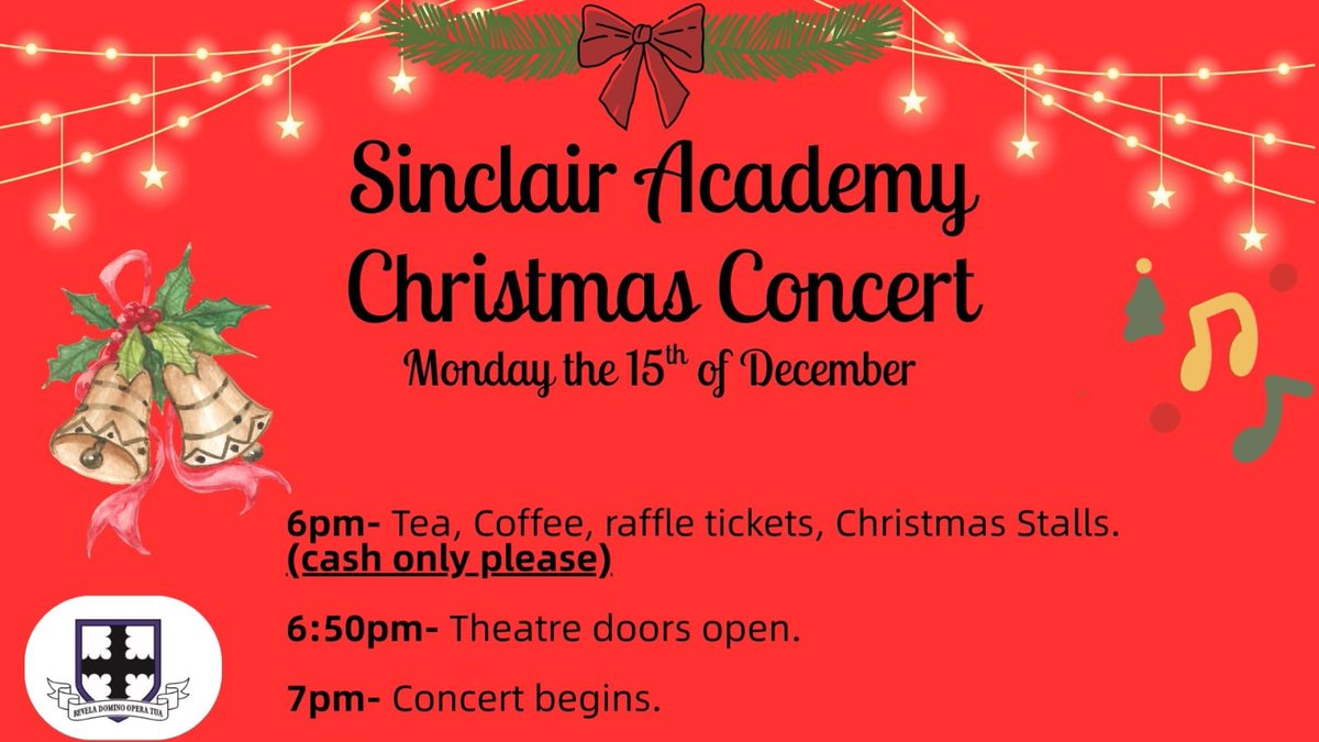 Sinclair Academy Music tweet media