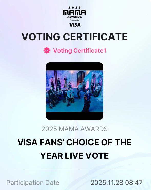gyutheress's tweet photo. votei (dnv) nos meus queridos🩷🩵
#SEVENTEEN #MAMAVOTE #MAMAAWARDS2025 https://t.co/ql8jQx9ogz
