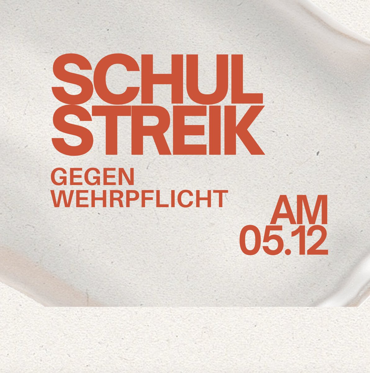 apolut_net's tweet photo. Schulstreik am 5.12.2025 gegen die Wehrpflicht!

NEIN zur Wehrpflicht! NEIN zu allen Zwangsdiensten! Die Wehrpflicht soll wieder eingeführt werden. Zunächst als „freiwilliger Wehrdienst“, doch schon jetzt steht fest: Wenn sich nicht genug Freiwillige melden, dann kommt die Pflicht für alle! https://t.co/Q8kw4qXs2V
