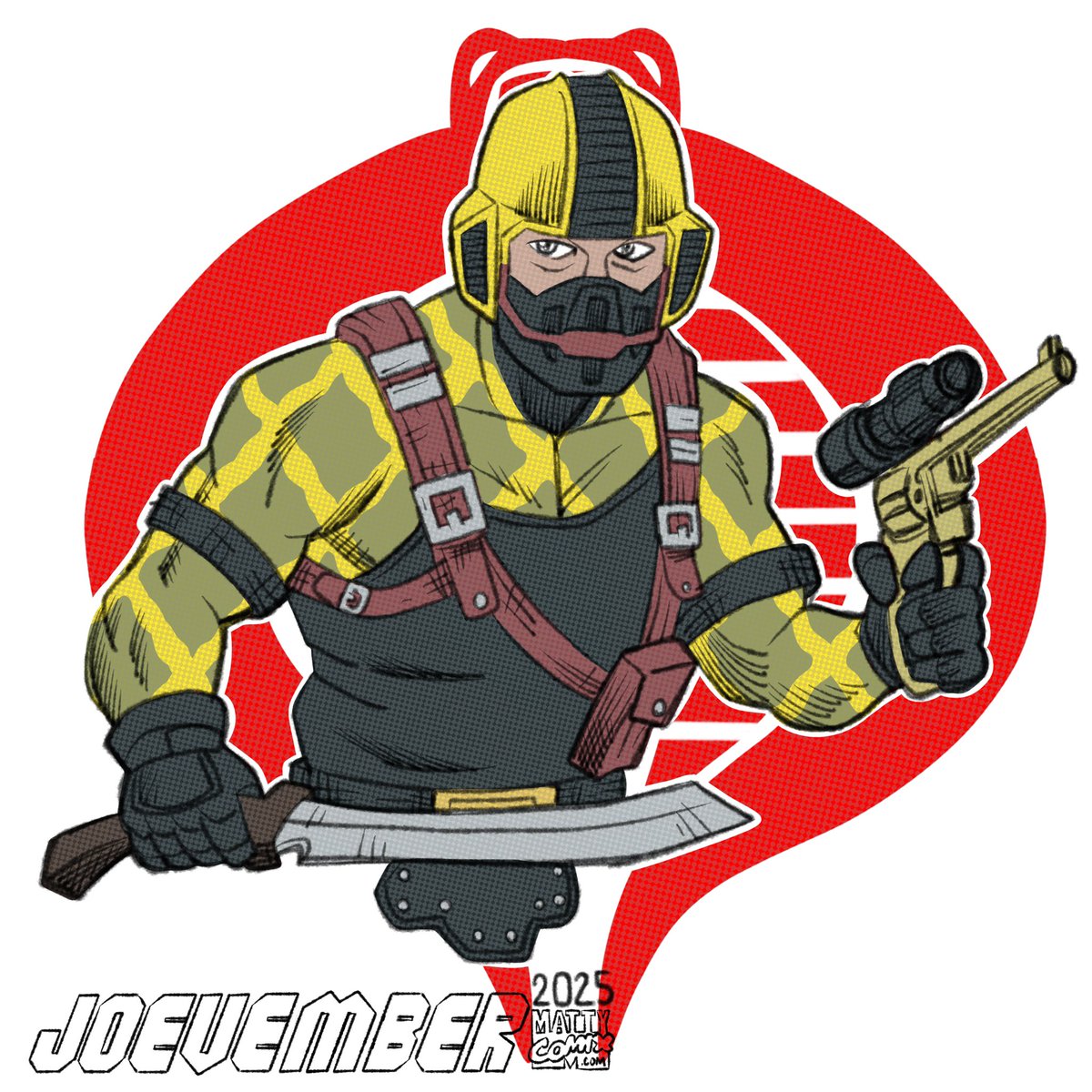 Mattycomix's tweet image. Joevember 28/30
#gijoe #cobra #joevember #mattycomix
