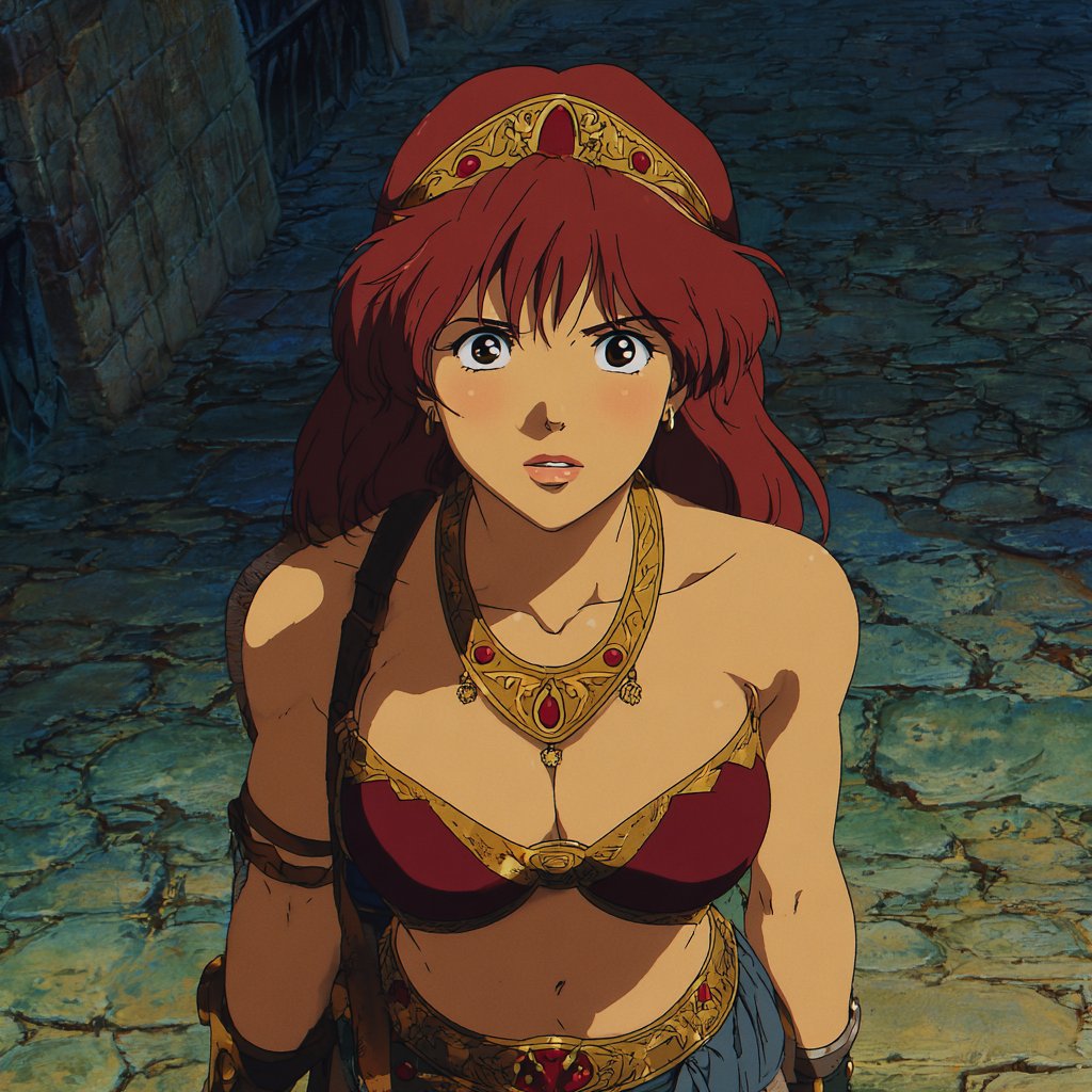 Anime fantasy style frames