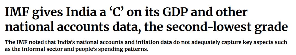 ZerodhaVarsity's tweet image. India got a C from the IMF.

Many headlines are discussing the C grade India got, but there’s more to it.

We looked at the actual IMF report, and here is a Varsity primer on it. (1/)