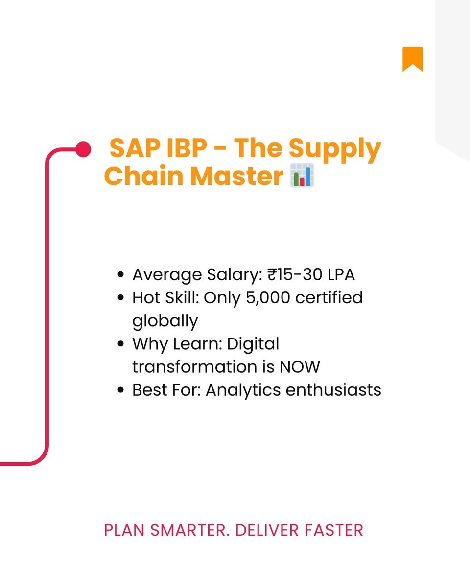 tech_brainz's tweet image. 🎯 Which SAP certification actually gets you hired?
We analyzed the data. 
Here are the top 5 with 90-95% job placement:
→ S/4HANA: ₹12-30 LPA → FICO: ₹8-20 LPA
→ IBP: ₹15-35 LPA
Full breakdown 👇 (swipe the carousel)
Visit Us : shorturl.at/83d1f
#SAPCertification