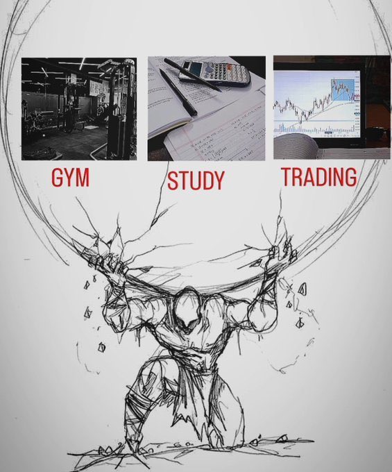 intViewpoint's tweet image. 📍GYM  ➤  STUDY  ➤  TRADE
                  REPEAT!

Discipline isn’t motivation.
              It’s a routine.