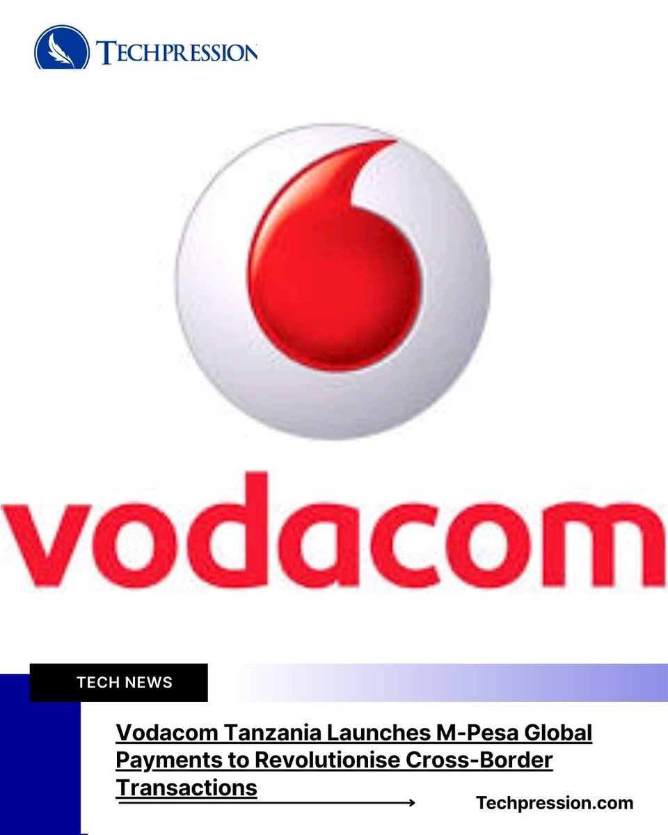 Techpressionews's tweet image. Big move for borderless payments in Africa!  

@VodacomTanzania has officially launched M‑Pesa Global Payments, a game‑changer that lets Tanzanians use their M‑Pesa wallets for secure, global, cross‑border transactions. 🌍💳  
  
👇 Read the full story and see why this launch…