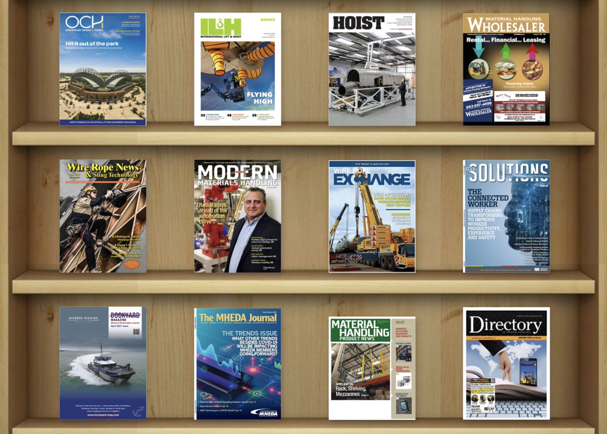 FADnetwork's tweet image. The #materialhandling industry newsstand end users visit findadistributor.com/newsstand/ 🗞️🗞️🗞️