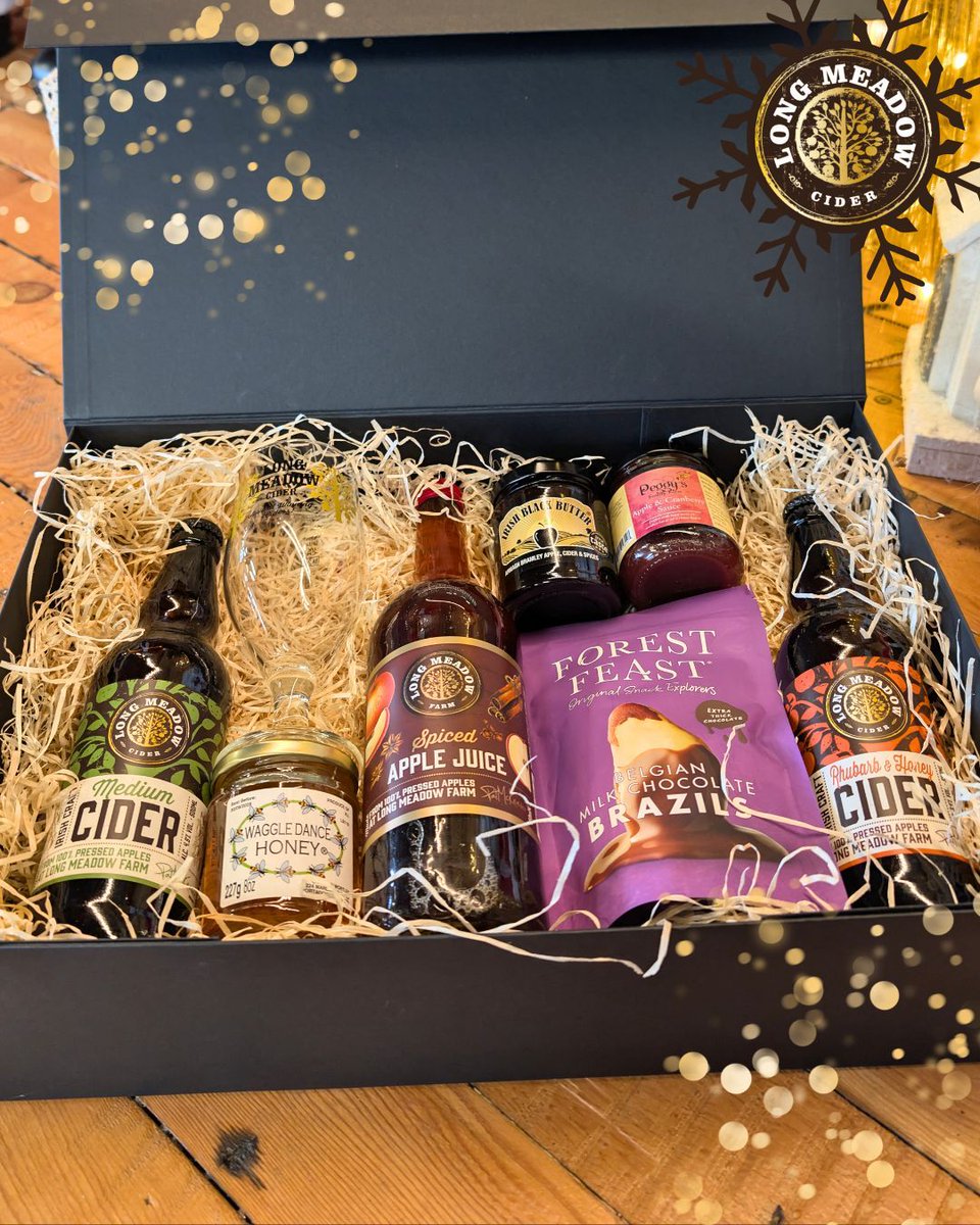 LongMeadowCider's tweet image. Pick one of our beautiful large black hampers and fill it with your choice of ciders, juices, and goodies. 

Just email us to build your bespoke gift! 
info@longmeadowcider.com or visit the website and head to Contact Us.

#LongMeadowCider #Armagh  #Cider #CraftCider