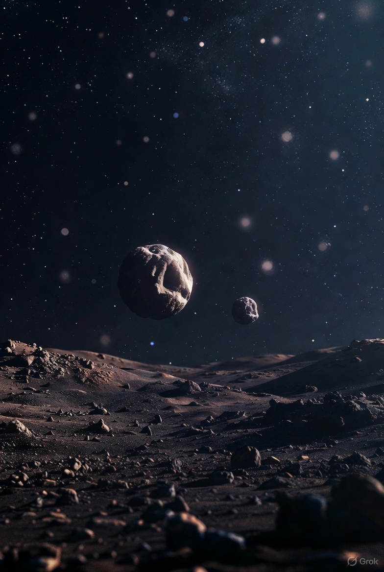 SatlokChannel's tweet image. 6
Mars has two natural satellites: Phobos and Deimos.
Both are irregular in shape and are believed to be captured asteroids.
#SpaceEducation #MarsMoons #UniverseFacts