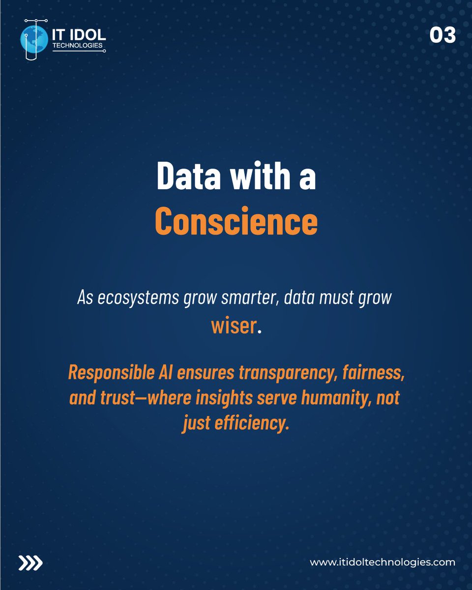 itidoltech's tweet image. The decade ahead isn’t just about smarter systems, it’s about wiser ones.

From #adaptiveecosystems to #ethicalAI, the future of technology lies in intelligence that listens, learns, and leads with purpose.

Let’s build what’s next. 🚀

#FutureOfTech #AITrends #ITIDOLTechnologies