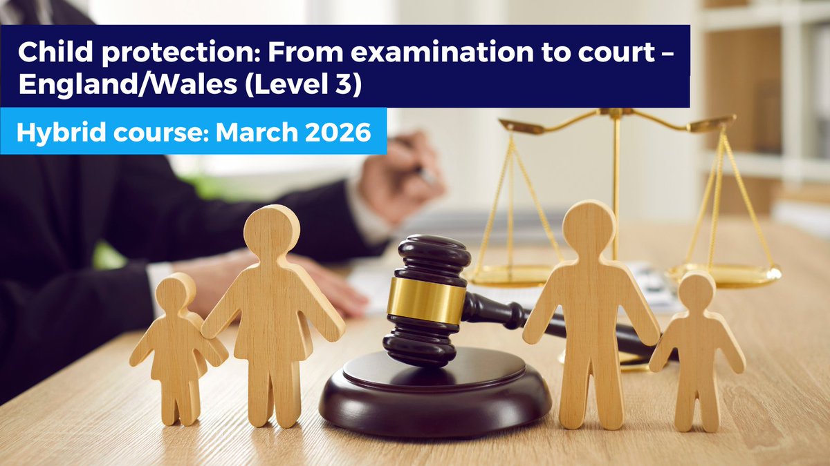 RCPCHtweets's tweet image. Your decisions matter in clinic and in court. Build the competency, clarity and confidence required for safeguarding work.

Register: rcpch.ac.uk/education-care…