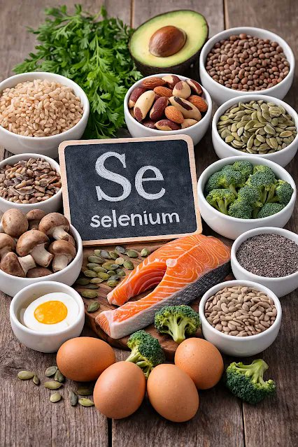 ouaslam_youssef's tweet image. In the quiet orchestra of your body&apos;s needs, selenium is the masterful conductor, not the loudest instrument. While flashier nutrients often claim the spotlight, this vital element works behind the scenes ...
#selenium #superfoods #HealthyLiving #vitality
fuelingfitnessandfindingfocus.com/2025/11/seleni…