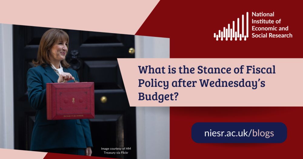 NIESRorg's tweet image. The #DirectorView is out now📈 

In today's 'Dean Trench' Weekly Memo our Director David Aikman outlines how fiscal policy has shaped demand over the past decade and what Wednesday’s #AutumnBudget implies for the next five years 👇

The answer, in short, is that the #Chancellor