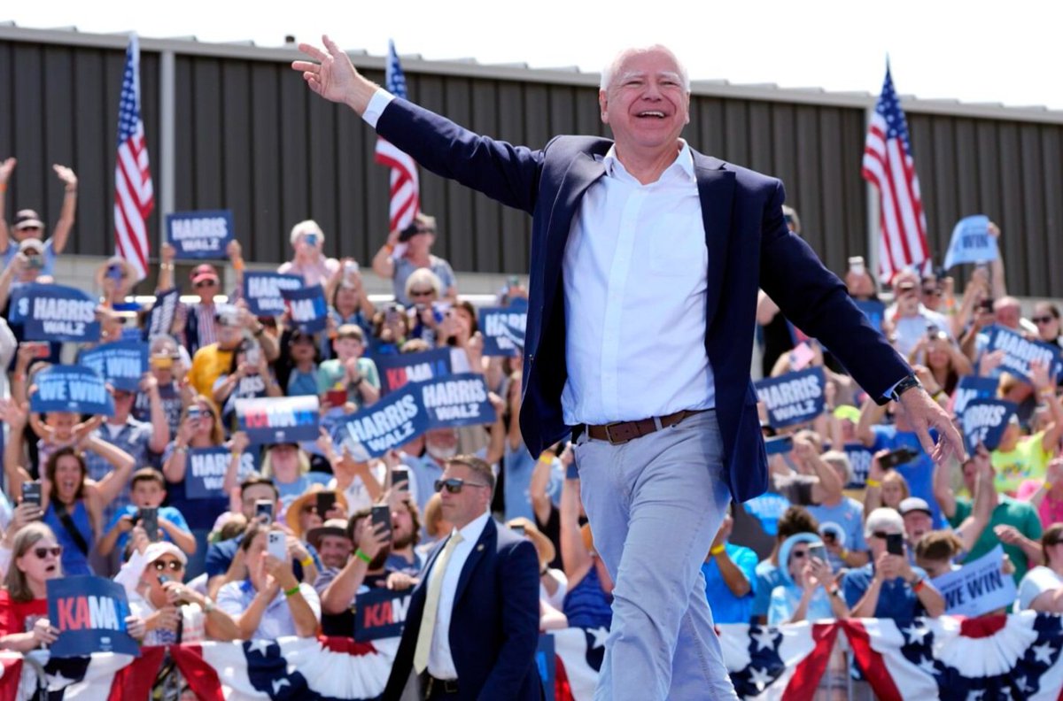 Trump is right that Tampon Tim Walz is "severely retarded."