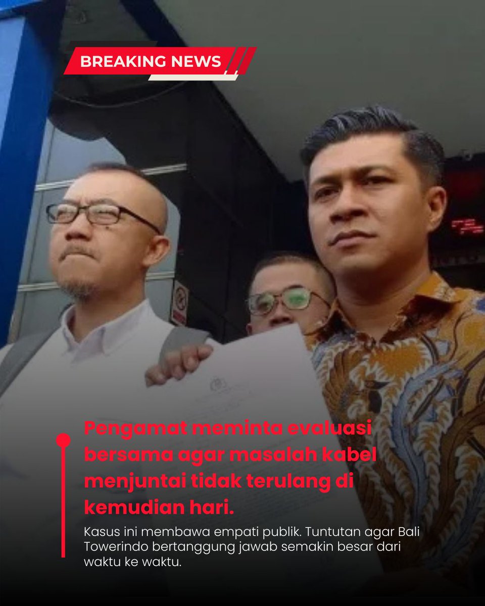 Bali Towerindo harus ambil pelajaran dari kasus sebelumnya
#balitolakmonopoly
#balitowerindo