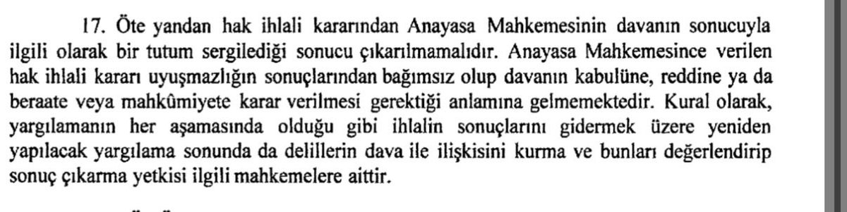 Kanımca AYM’nin son karalarındaki dili, iletişim kuramında “bir kişi veya kurumun, karşı tarafın tepkisinden çekinerek normalde gerek olmayan kadar açıklama yapması” anlamında aşırı gerekçelendirme (overjustification) ve “savunucu iletişim” (defensive communication)