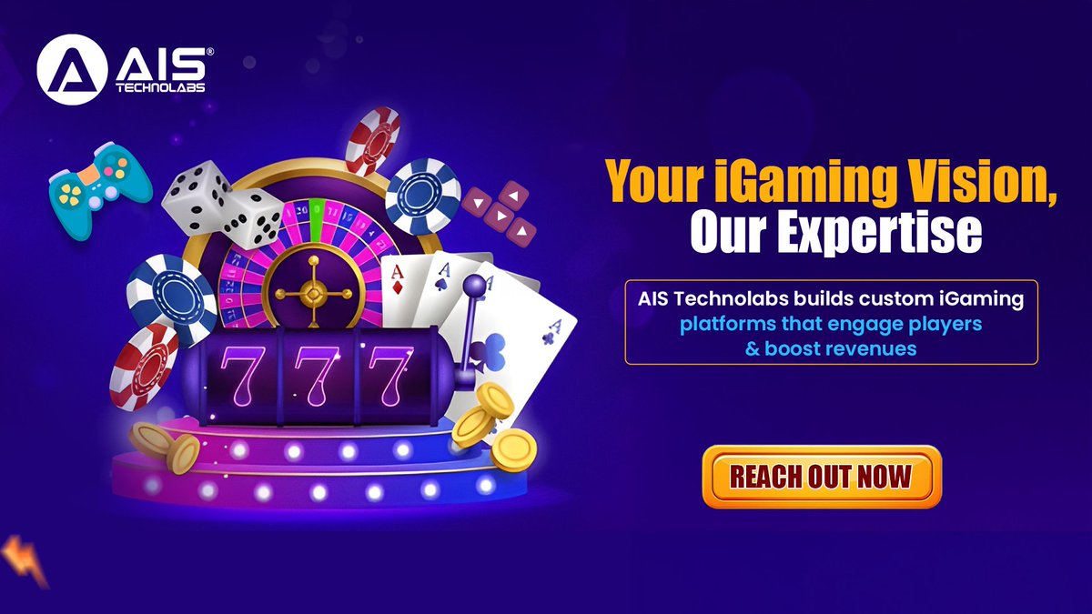 aistechnolabs's tweet image. 🎮 Your iGaming vision deserves expert execution.

AIS Technolabs builds custom iGaming platforms designed to engage players and boost revenues — from casino to card games and more.

📩 Contact us here to get started: aistechnolabs.com/contact-us

#iGaming #GamingSoftware