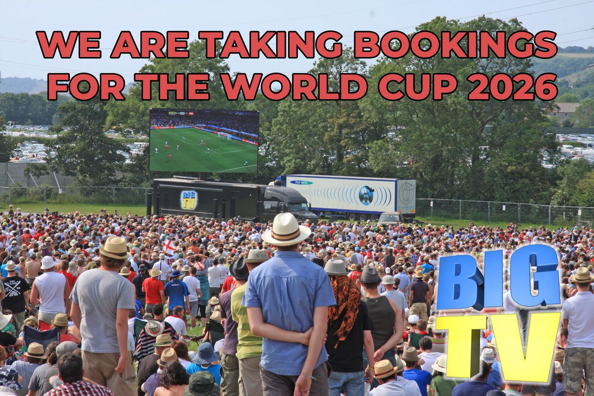 🏆 It’s Coming Home! Now Taking Bookings for World Cup 2026 ⚽️

We supply and manage all satellite equipment, professional sound systems, and LED screens to deliver an unforgettable viewing experience.

Secure your setup early.
📞 Contact our office today to reserve your World
