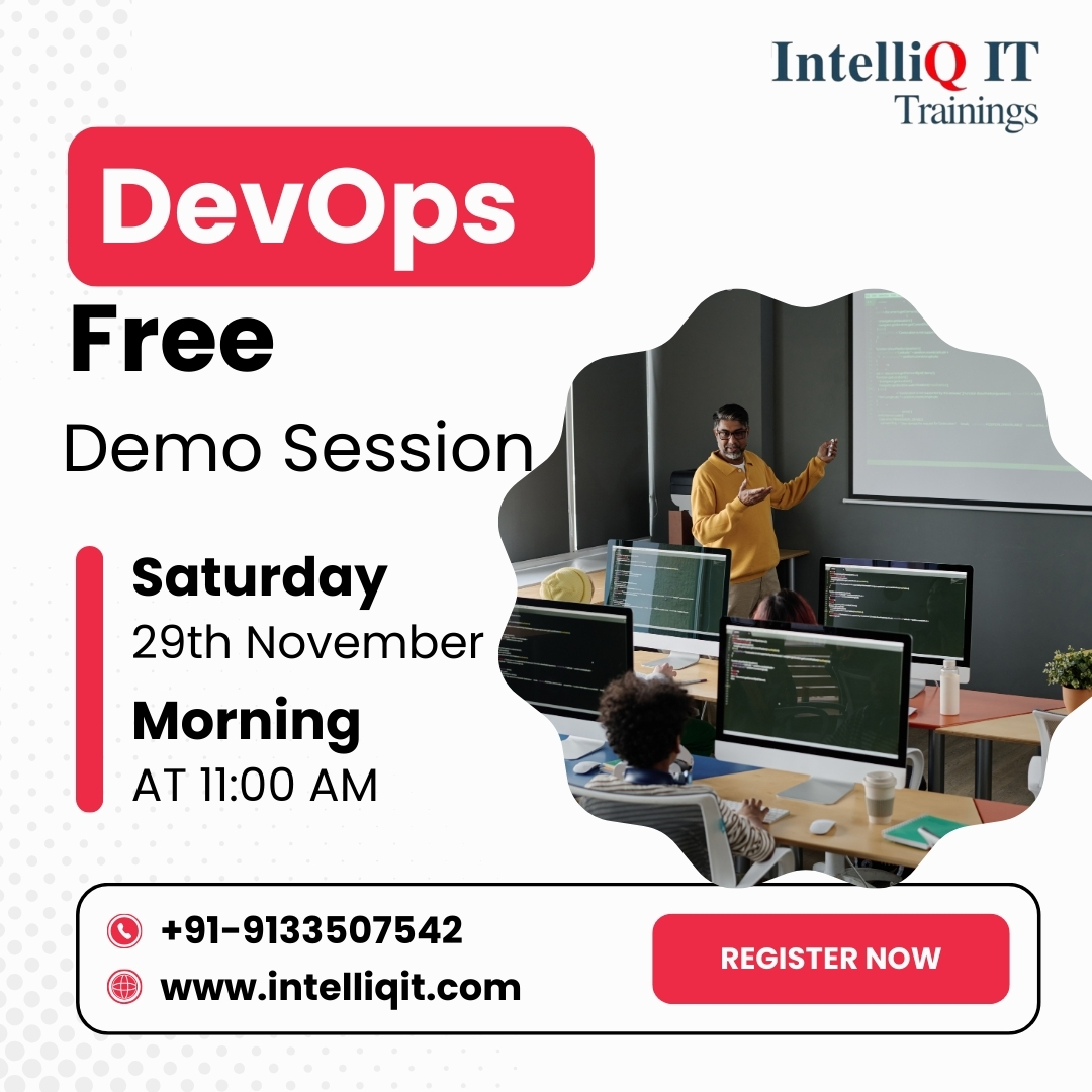 IntelliQIT's tweet image. 🚀DevOps Made Easy – Attend Our Free Beginner Demo!

 Website: intelliqit.com

#awsdevops #awsDevopsTraining #ITCareers #jobopportunity #DevOps #IntelliQIT #onlinetraining #offline #onlinelearning #ITTraining #IntelliQIT #multicloud #devopstraining #DevOps2025 #FreeDemo