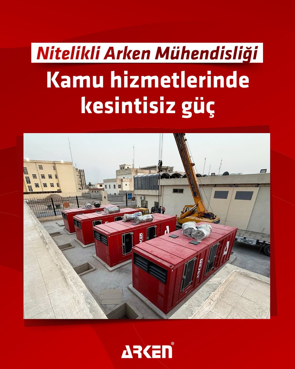 jenerator_arken's tweet image. Kamu hizmetleri alanında, kritik tesislerde nitelikli Arken mühendisliği ile kesintisiz ve güvenilir enerji sağlıyoruz.

Her proje, Arken’in teknik uzmanlığı ve sürdürülebilir çözümleriyle güç buluyor.

#ArkenJeneratör #Arken #PowerSolution #LifeGoesOn #HayatHiçDurmasın