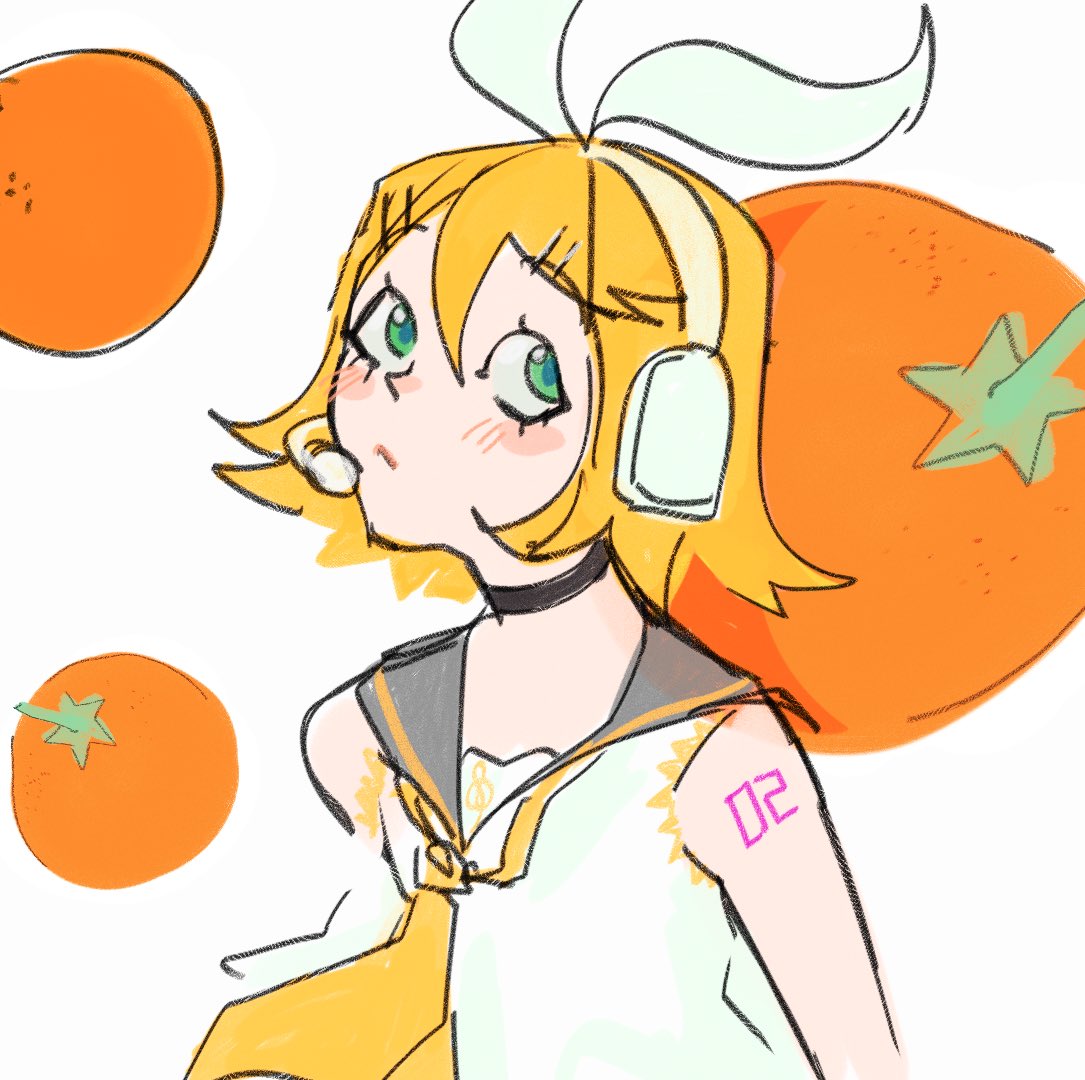 LavanthaFall's tweet image. 🍊Kagamine Rin Fanart!

#鏡音リン #KagamineRin #fanart
