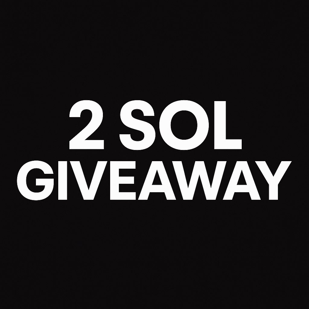 Mintscope1's tweet image. 🚀 MintScope Giveaway
2 SOL total • 4 winners • 0.5 SOL each

To enter:
1.Follow @mintscope1
2.Like &amp;amp; Retweet this post
3.Tag 2 friends in the comments
4.Subscribe to our YouTube channel:**
youtube.com/@mintscope1
(the final draw will also be hosted on YouTube)…