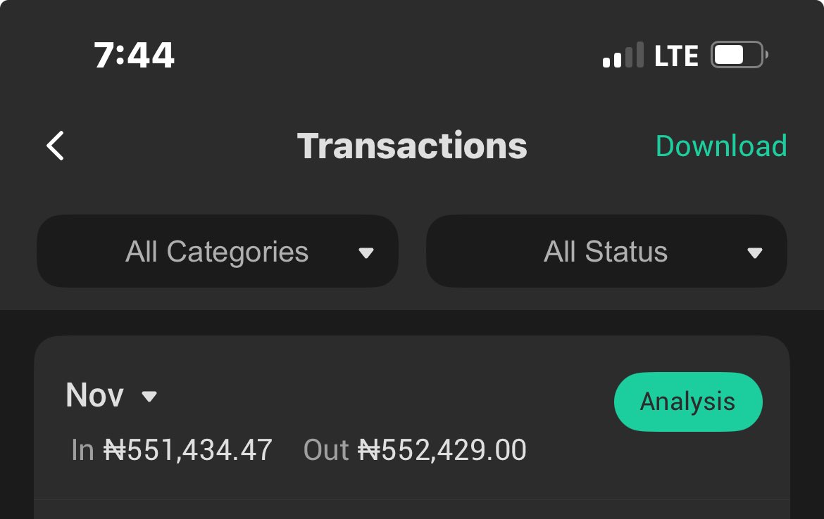 ambuikem's tweet image. Your November inflow and outflow ?? Let’s go