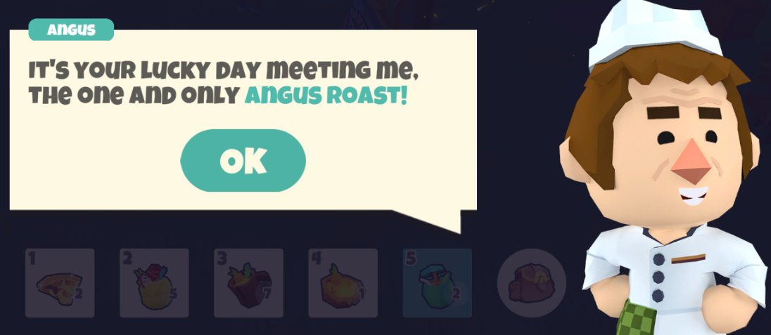 Tycoons, Cooking Challenge starts next Monday! 🧑‍🍳🌴

Get your soup ladles and juice blenders ready, because it's time to cook soon! 🧁

The famous and grumpy celebrity chef Angus Roast will judge this competition, so prepare to cook the finest food and drinks to win amazing