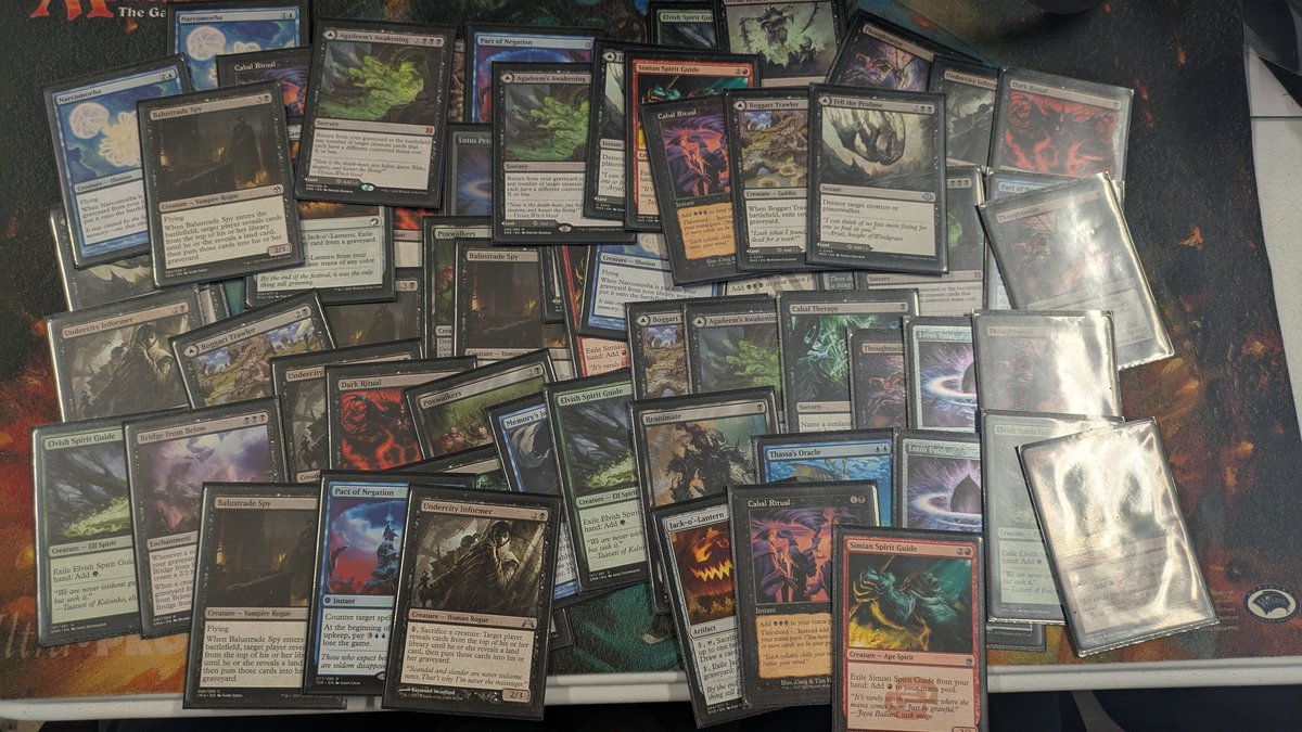 MasseroniLuca's tweet photo. 2-0 start into Oblivion at side event Legacy 💀💀💀
Deck do not Need a picture

#MTGLegacy #EternalWeekendEU https://t.co/tE8UU5SC0s