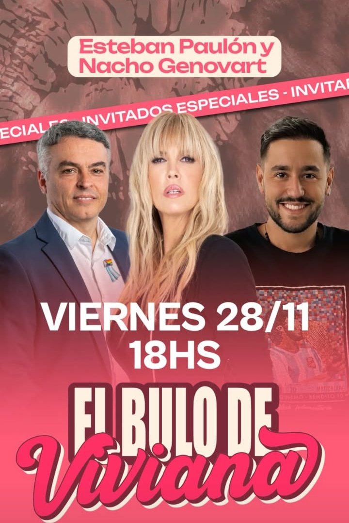 Está tarde en #ElBuloDeViviana 
<a href="/vivicanosaok/">Viviana Canosa</a> ♥️

👇🏼👇🏼👇🏼👇🏼👇🏼👇🏼