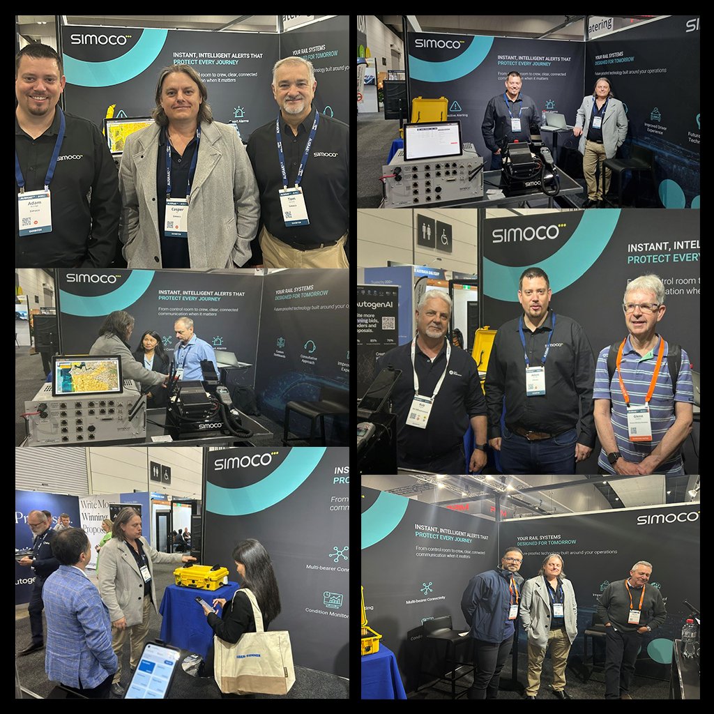 SimocoWS's tweet photo. 🚆 That is a wrap on the final day of AusRail. Great to connect with the rail community and discuss the tech challenges shaping the industry. If you missed us, we are always here to support.

👉 Get in touch: https://t.co/fZ13o0Qvj8

#AusRail #RailTechnology #Simoco https://t.co/RGFK5CaGMR