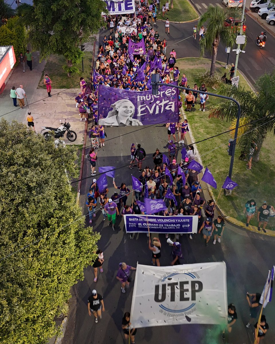 🌈💜 Corrientes nos abrazó en el 38° Encuentro Plurinacional: talleres, debates y marchas. La calle nos convoca y la organización nos sostiene. 💪🏼
Próxima sede: Córdoba 
📷 <a href="/Ayicesarita_/">Ayi Cesare</a>