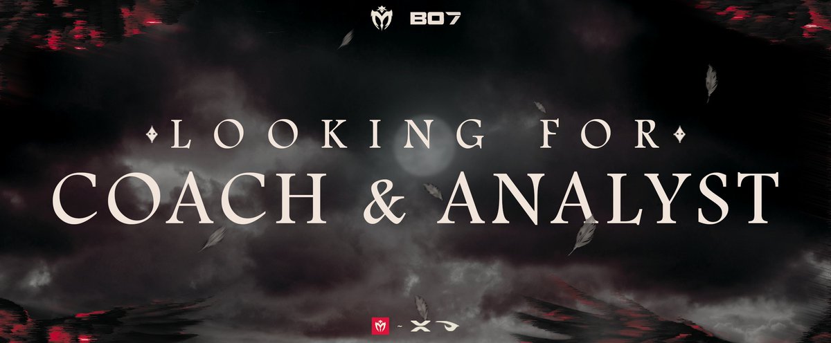 MavrekCOD's tweet photo. We are looking to bring a Coach and Analyst onboard for our Call of Duty roster. 

Interested? Contact us via DM, or email.

✉️: contact@mavrek.gg

#WarBound🦅 https://t.co/eFPQU2HZ3Q
