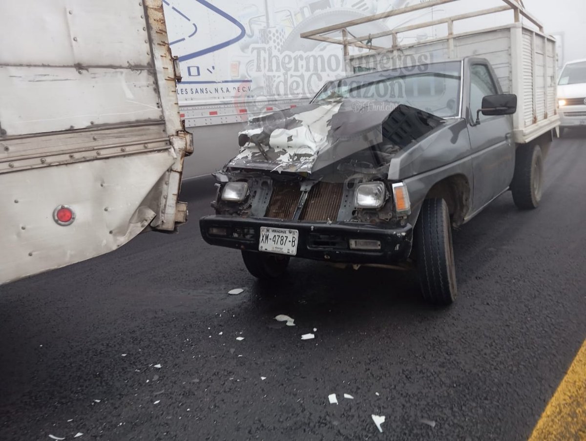 Thermokineros's tweet photo. Carr 150D km 224 de Cd Mendoza-Esperanza, en las cumbres de maltrata nos reportan choque múltiple @088_GN @GN_Carreteras @CAPUFE @5septimoymas @alberto29164963 @Kikooman83 @marianapt57 @LaDeTrafico @RousCarrillo6 @MonitoreoSKT @Halconnocturno9 https://t.co/xDH4vJaVma