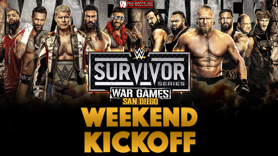 🔴LIVE 7PM GMT (11AM PT/2PM ET)

WWE aren’t doing one, but it doesn’t mean there shouldn’t be one!

Join us for a special #SurvivorSeries Weekend Kickoff show

Ft. Go-home Raw reactions, SD news, full match card predictions, latest #WarGames rumours

🎥 youtube.com/live/s9gTcZwSL…