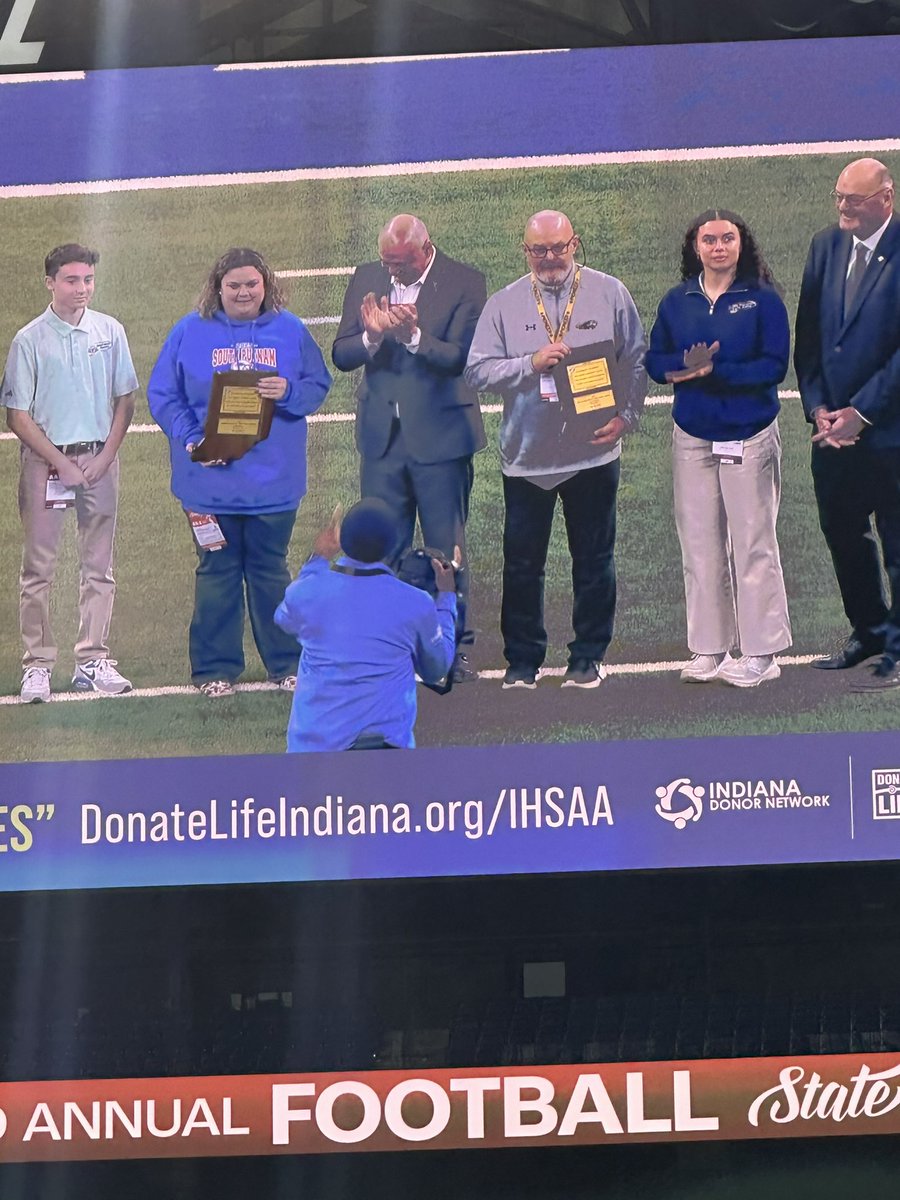 Congratulations to Mr. Shambaugh on receiving recognition as an outstanding educator!  #PantherPride