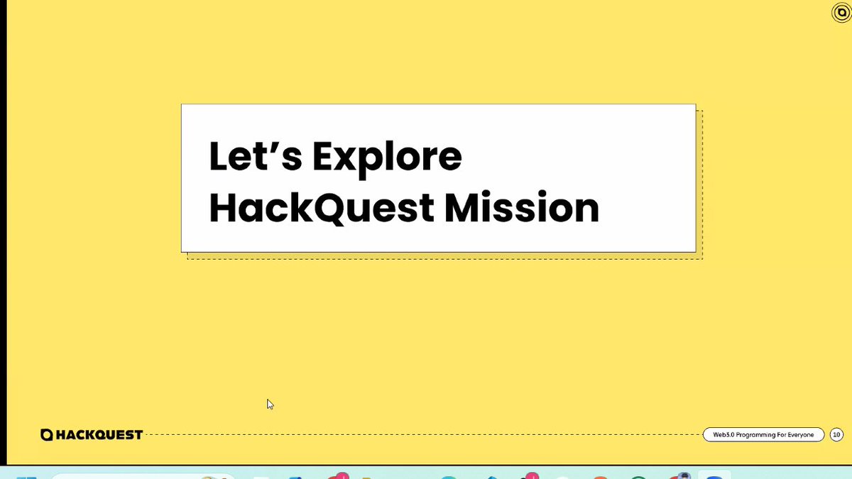 Weekly HackQuest Advocate connect 🔥
<a href="/HackQuestIN/">HackQuest India</a>
So , today was the on boarding of new developer advocates ,who participated in the latest co - learning camp .
I welcome them all to this new chapter.
Keep Building and contributing.
#HQConnect #Web3Community