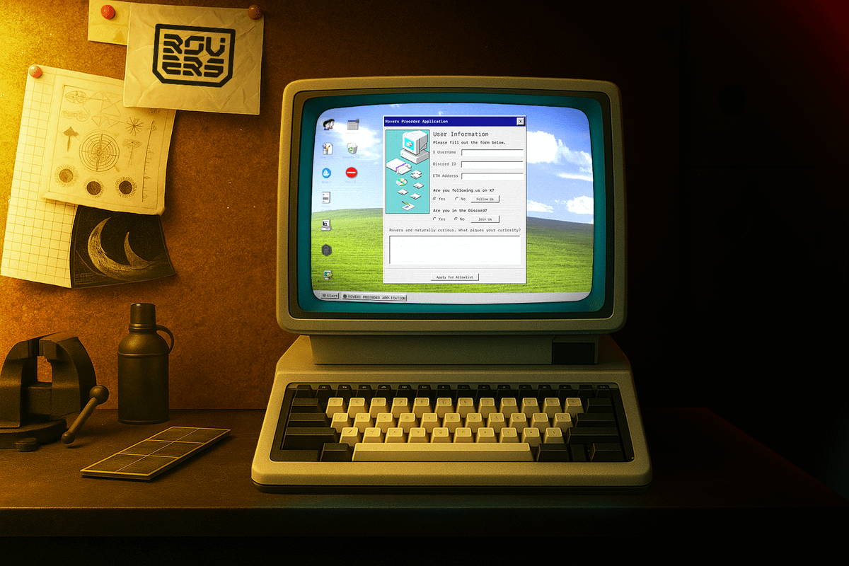 roversxyz's tweet image. Bunker PC update completed

Applications for the Free Mint Allowlist are now open [◑_◑]
therovers.xyz/pc