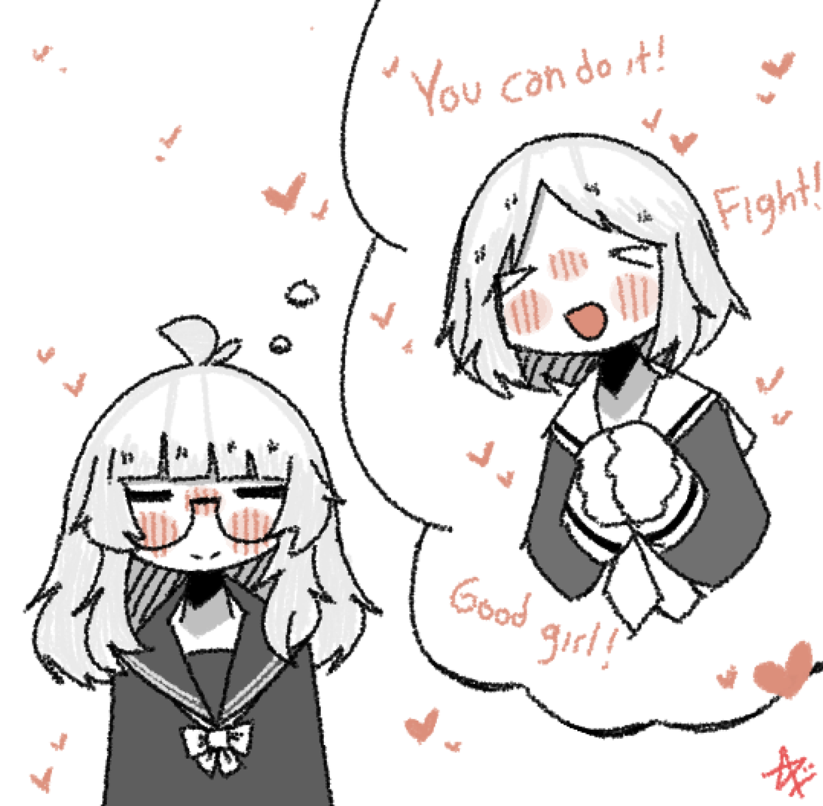 Visualise the wife cheering you up.