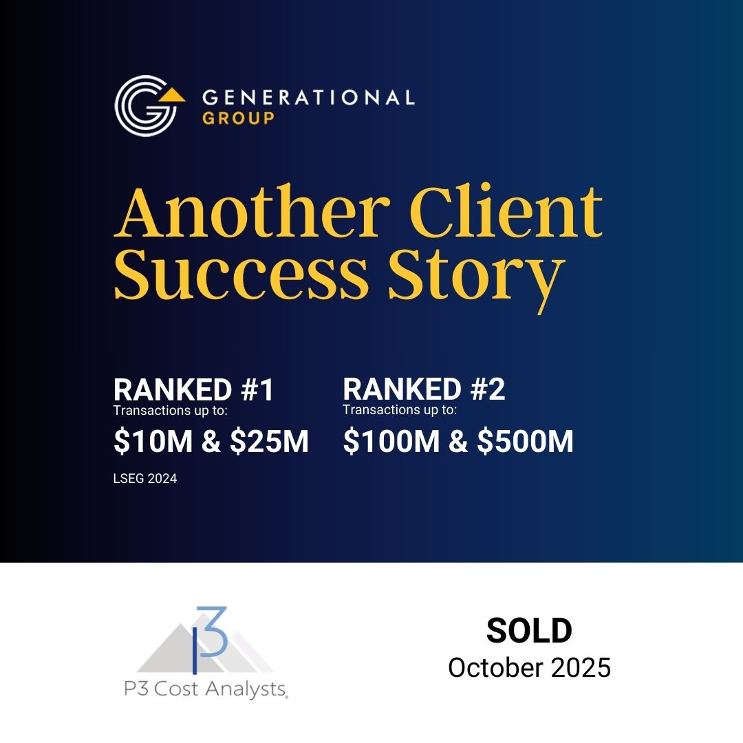 DEAL CLOSED

We are pleased to announce the sale of P3 Cost Analysts Franchise, LLC to Guideboat Capital Partners. 

P3 Cost Analysts Franchise, LLC is a cost-reduction consulting firm that helps businesses uncover hidden savings and optimize their overhead expenses.