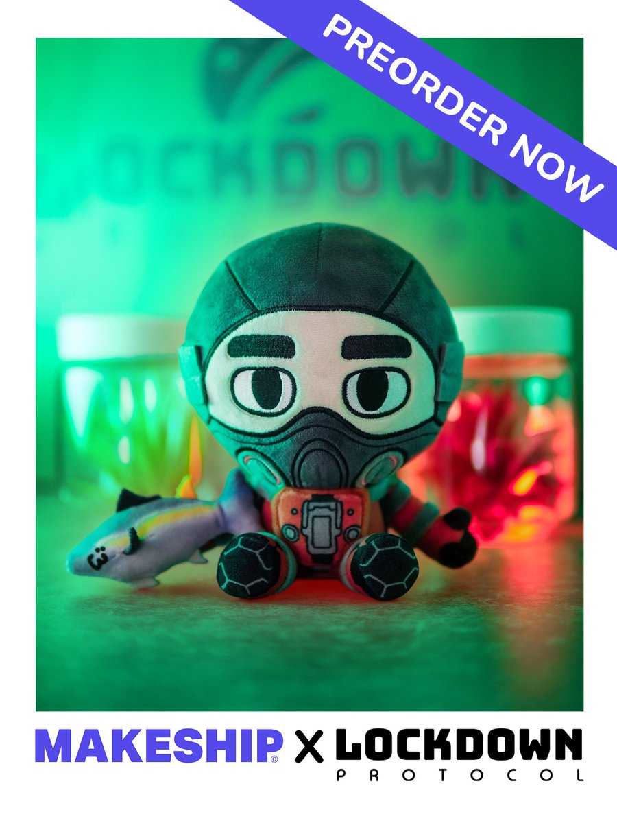 We’re so excited to announce our LOCKDOWN Protocol plushies on <a href="/Makeship/">Makeship</a> ! It feels incredible to see a real-life object from our game ! 

makeship.com/products/lockd… 

For the Black Friday, get 10% off any order above $100 until December 2nd !