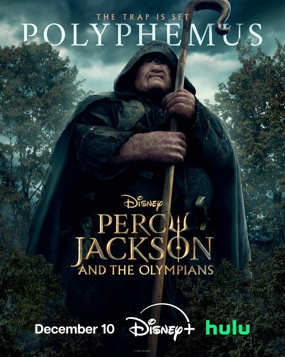 PercySeries's tweet image. Legends come to life. 

Season 2 of Percy Jackson and the Olympians premieres December 10 on Disney+ and Hulu.