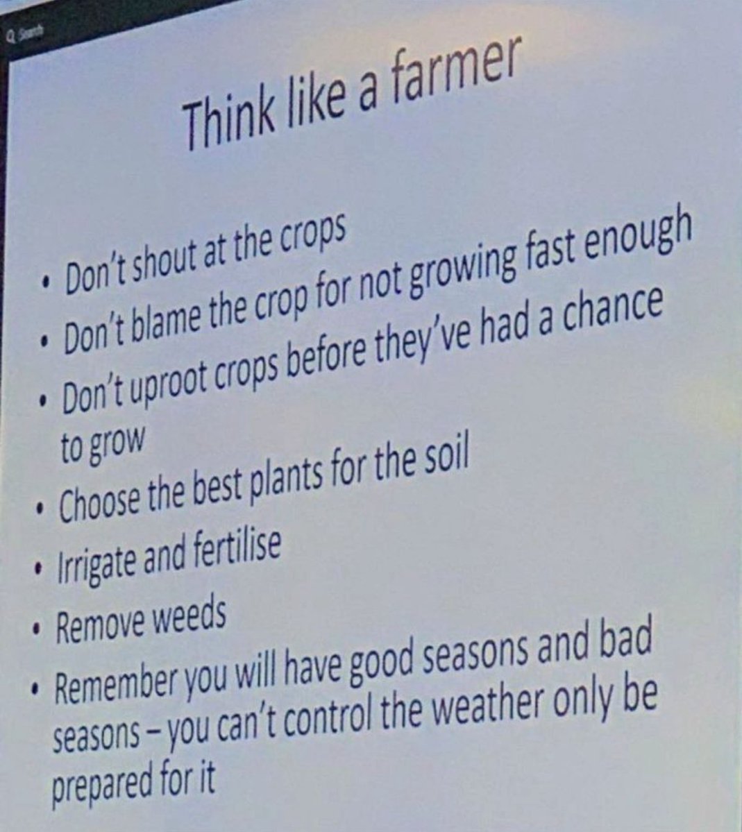 readswithravi's tweet image. Great leaders think like farmers.