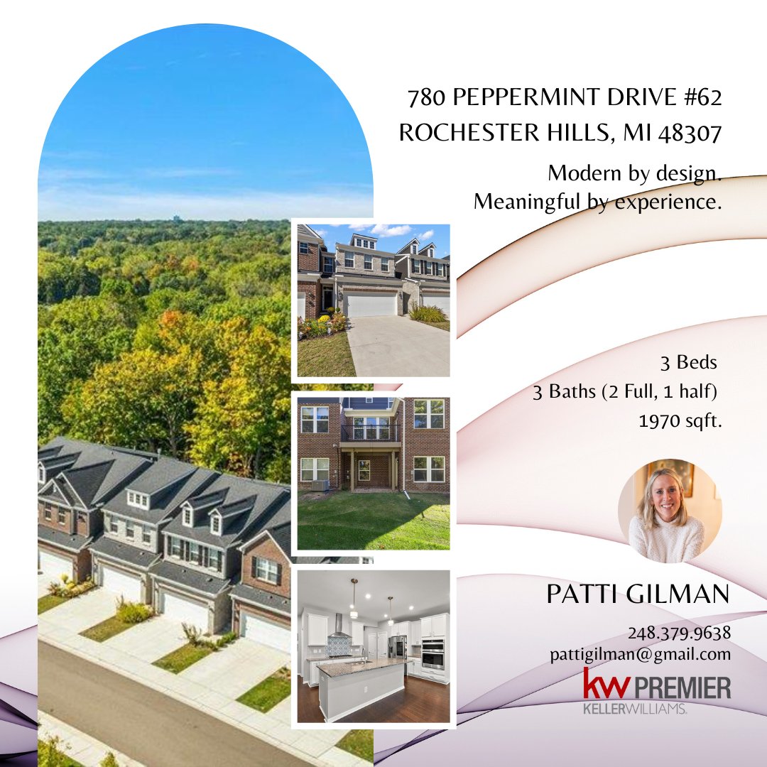 PattiGilman's tweet image. This Rochester Hills beauty brings together clean architectural lines, light-filled rooms, and intuitive smart-home features built for the way you live today. 
#RochesterHillsRealEstate #ContemporaryLiving #SmartHomeFeatures #DesignForward #ModernLuxury #EcoConsciousHome