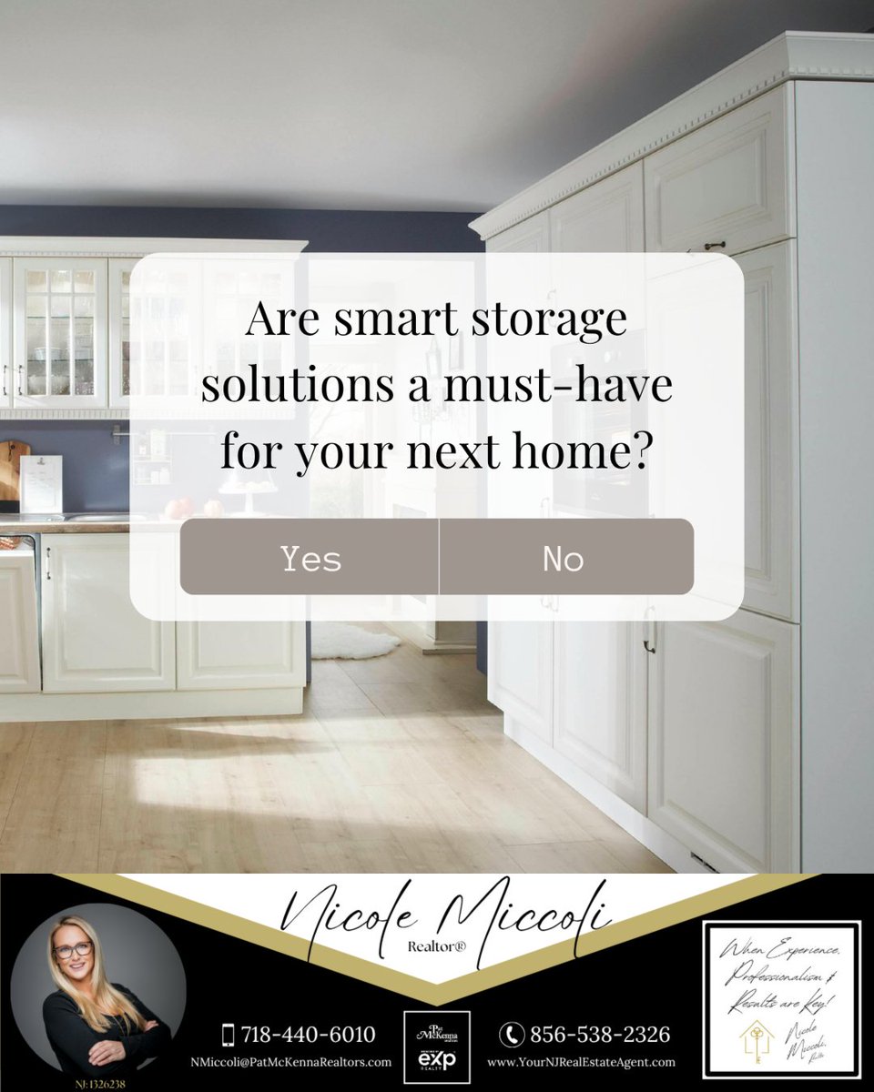 NicoleMiccoli's tweet image. 🏡 Are smart storage solutions a must-have or a bonus?

Whether it’s a walk-in pantry, built-in shelving, or under-stair drawers, the right storage can transform how a home feels and functions.

Would you call it a necessity for your next move?

#homedesign #smartstorage