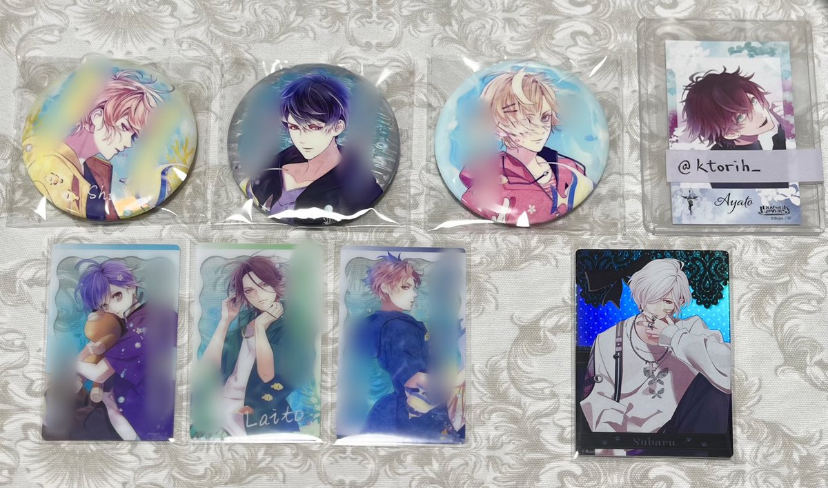 ディアラバ 逆巻カナト 潜血祭 Dive to Blood 缶バッジ 28個